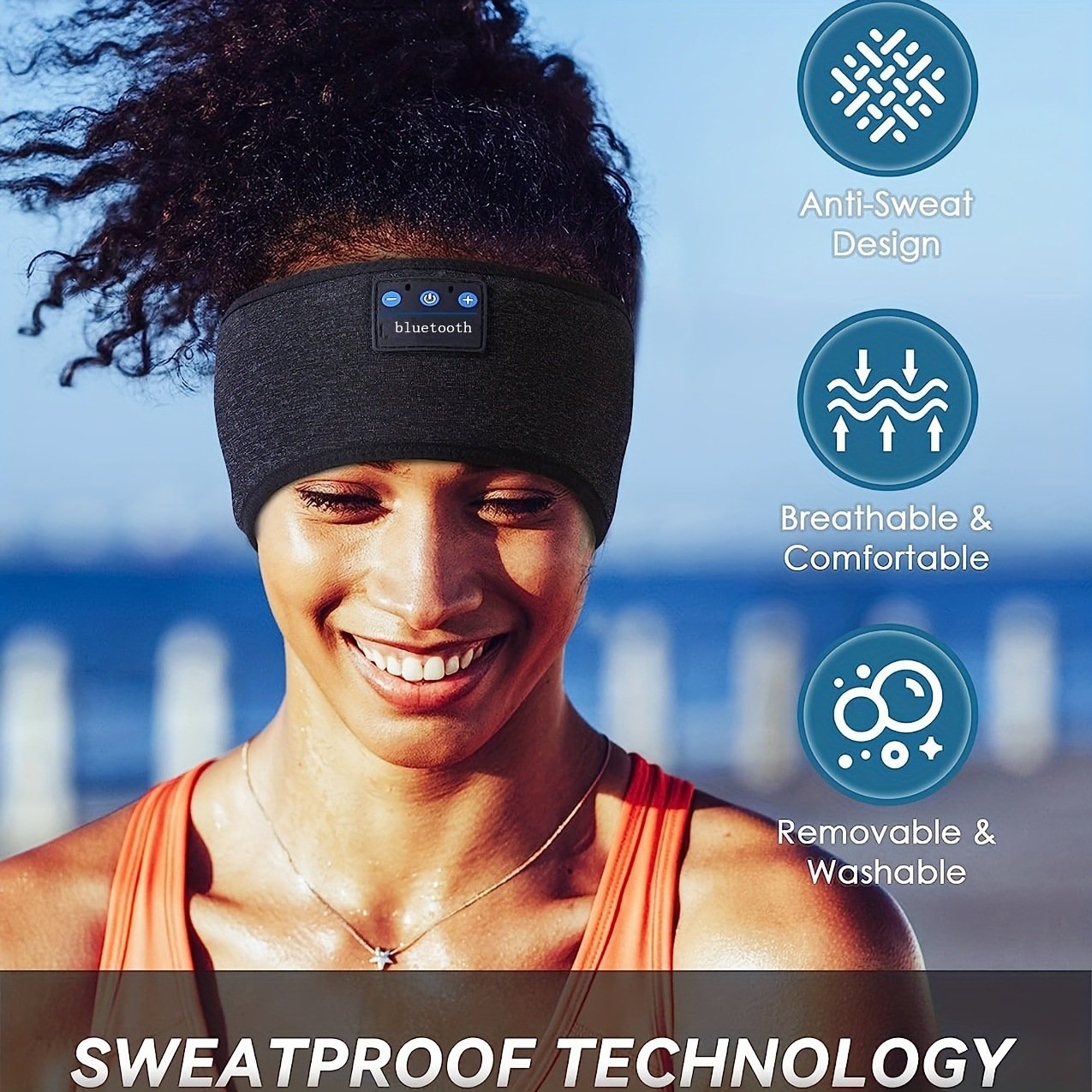 💥 Popular Picks 49% OFF -Wireless Bluetooth Headband