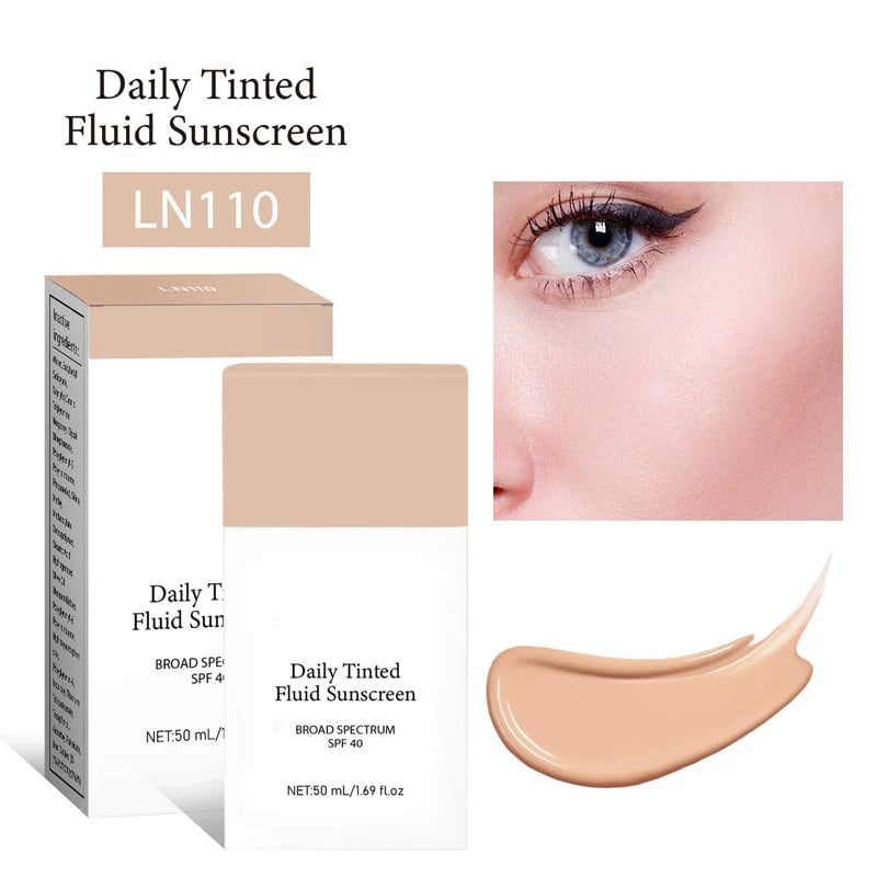 ⏰ Last Chance Deal! 🔥 49% OFF – Daily Tinted Fluid Sunscreen SPF Protection