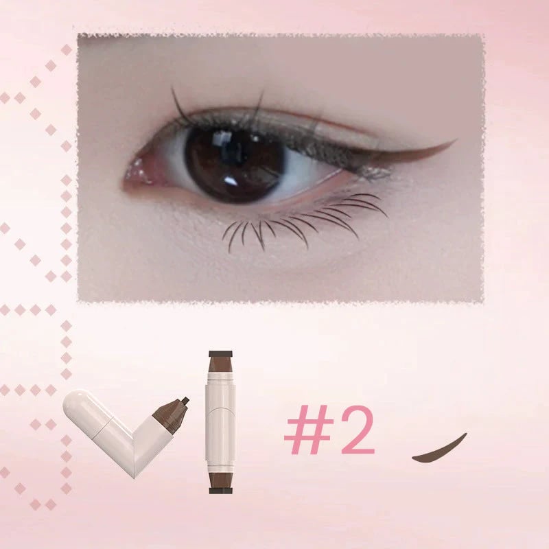 Integrated Rotating Eyeliner Stamp Pen