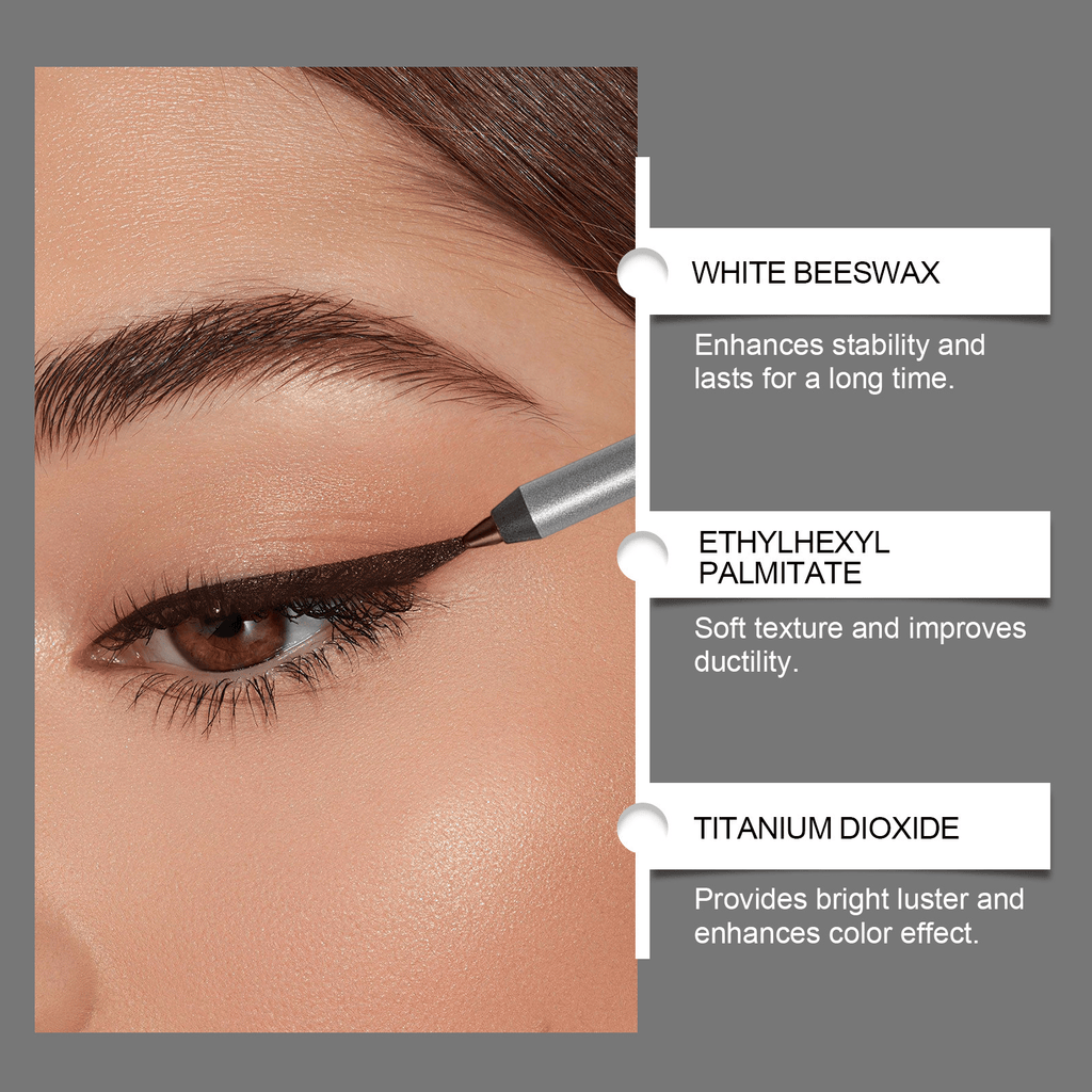🌟 [24H Lock]1440-Minute Smudge-Proof Eyeliner| Precision Define, All-Day Stay, Transfer-Resistant Makeup Duo 🌟