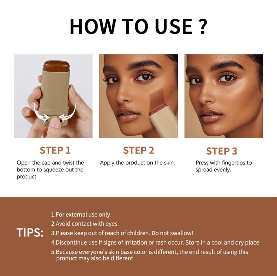 🎁2025 New Hot Sale 49% OFF -🔥Foundation Stick Beauty Balm Serum Boosted Skin Tint
