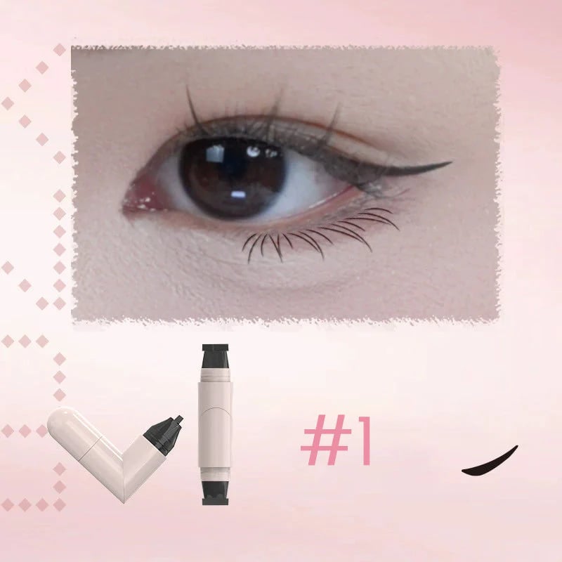Integrated Rotating Eyeliner Stamp Pen