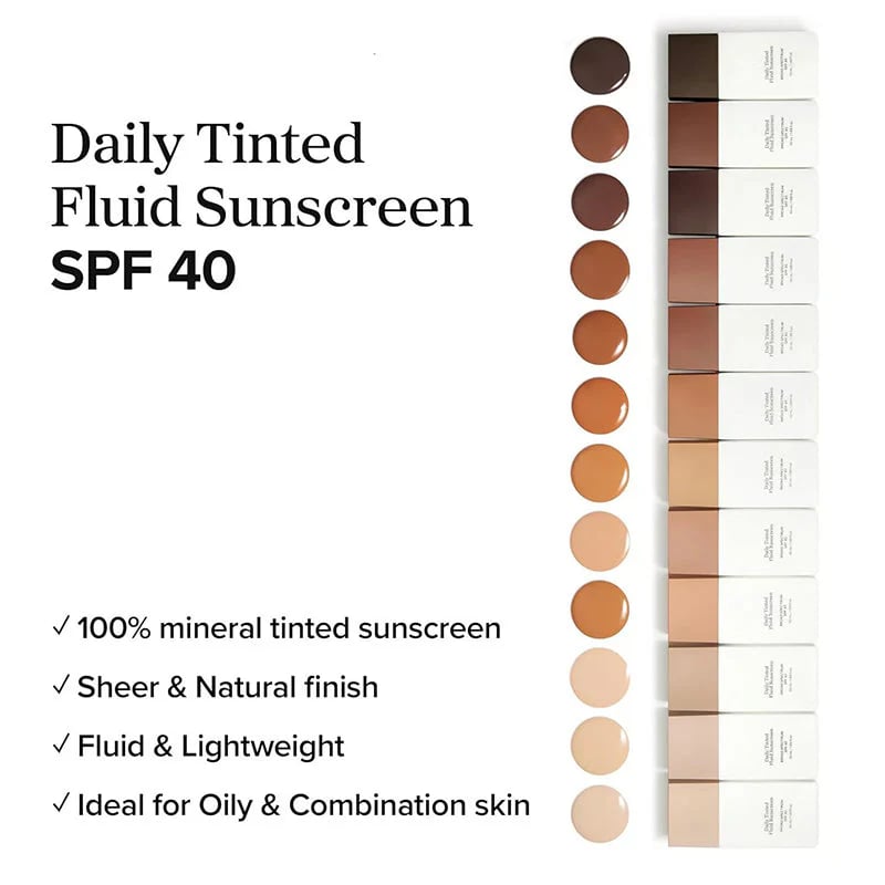 ⏰ Last Chance Deal! 🔥 49% OFF – Daily Tinted Fluid Sunscreen SPF Protection
