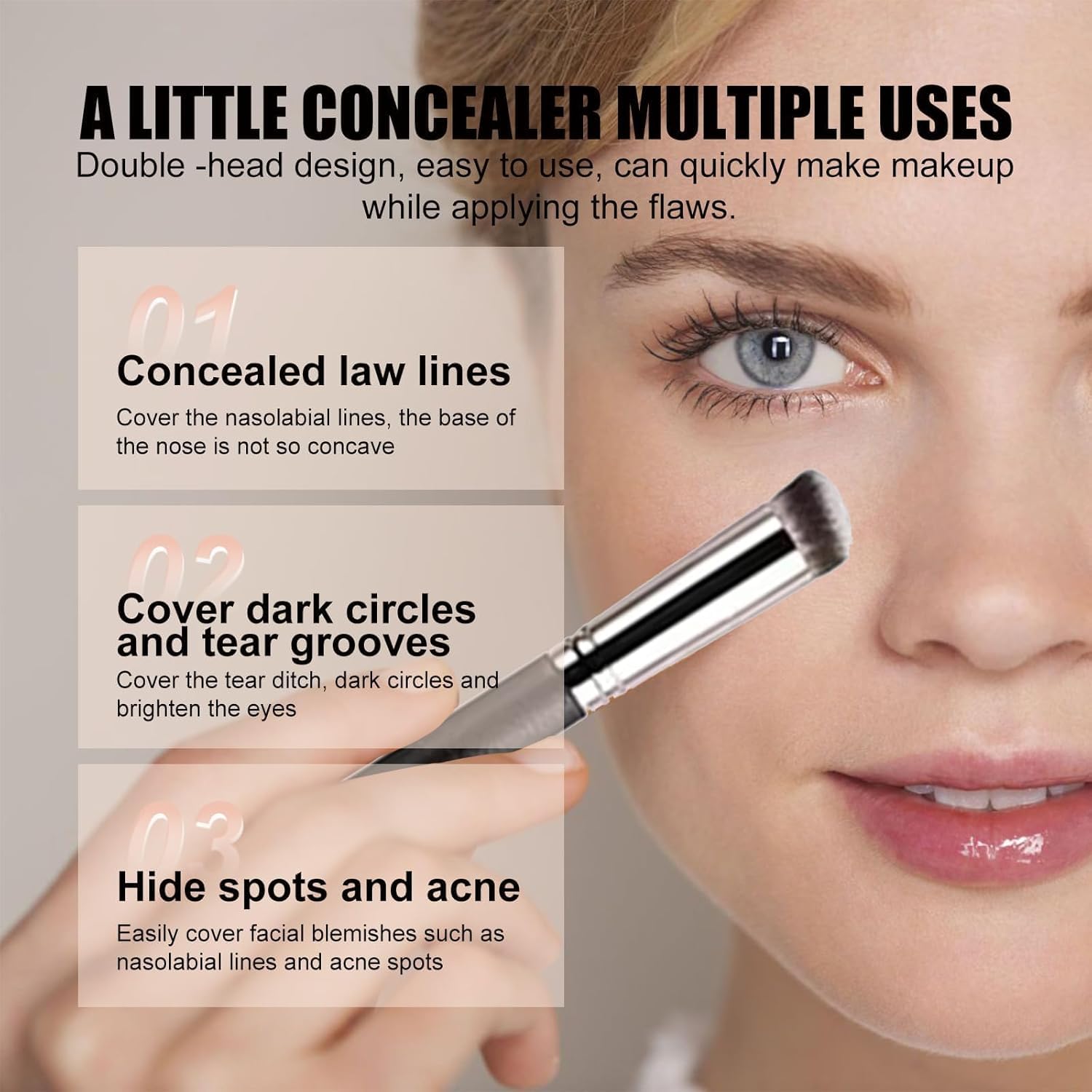 🌸 Reveal Radiant Eyes - 49% OFF - ✨Under Eye Brightener, Conceal & Brighten Dark Circles