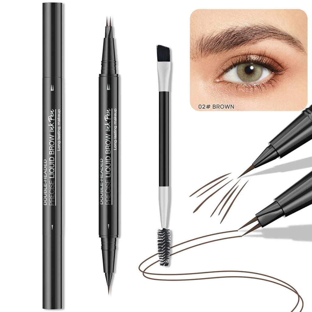 💖 Achieve Perfect Brows Instantly-49% OFF-✨2-in-1 Dual-Ended Eyebrow Pen