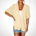 🔥LAST DAY 49% OFF🔥 - Stylish Flowy Short Sleeve Cardigan