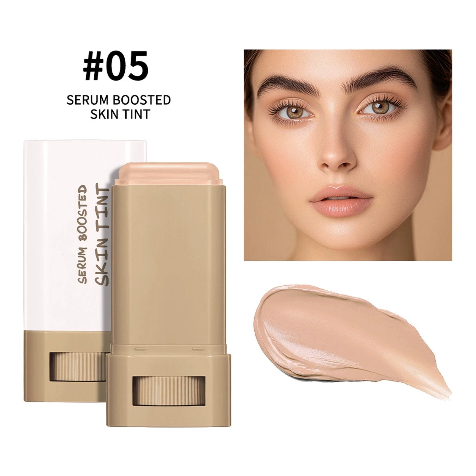 🎁2025 New Hot Sale 49% OFF -🔥Foundation Stick Beauty Balm Serum Boosted Skin Tint