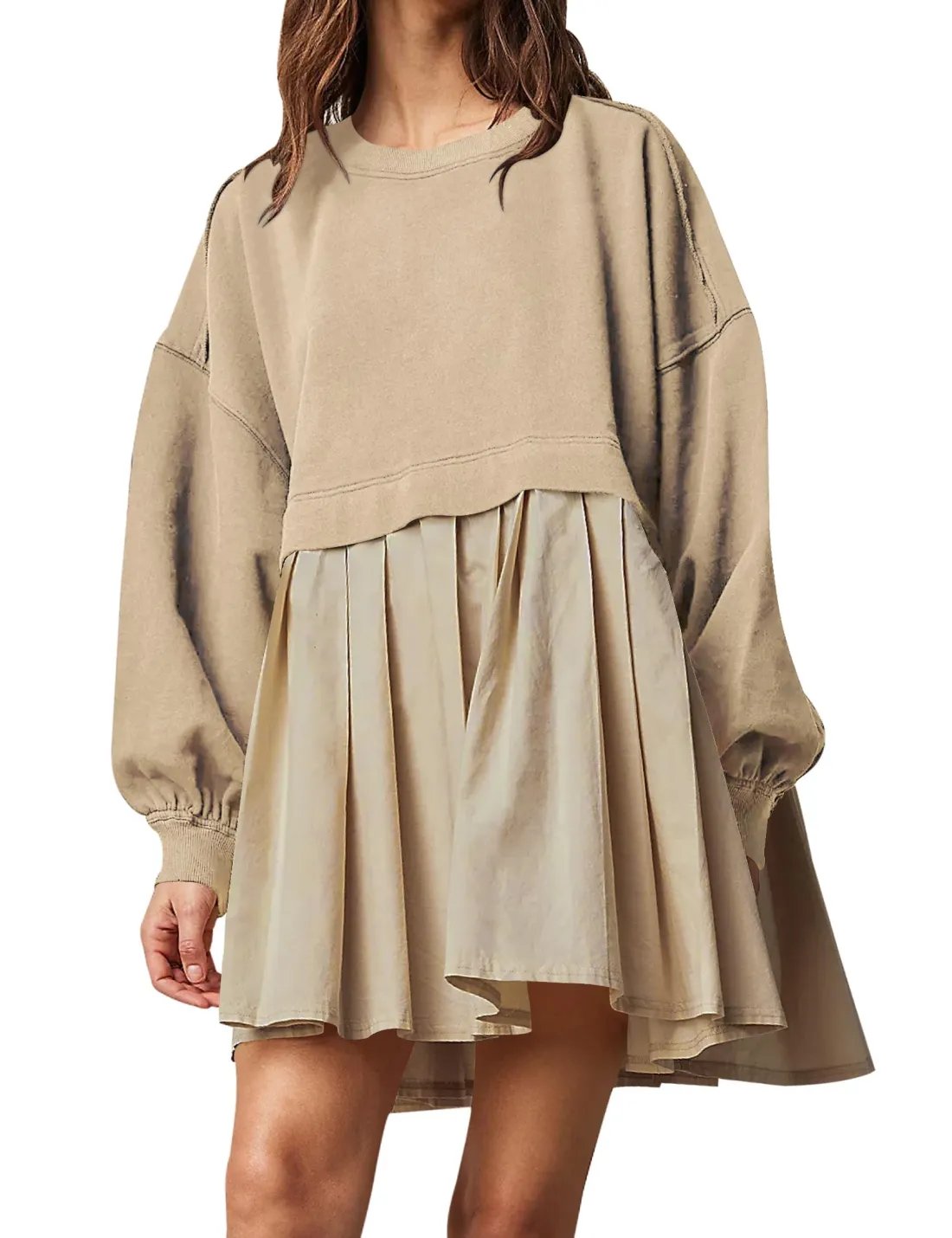 Women's Oversized Sweatshirt Dress(Buy 2 Free Shipping)