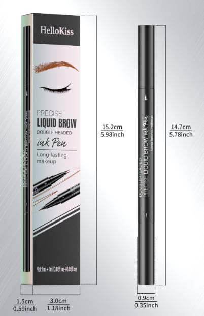 💥LAST DAY SALE 49% OFF💥 2-in-1 Waterproof Eyebrow Pen