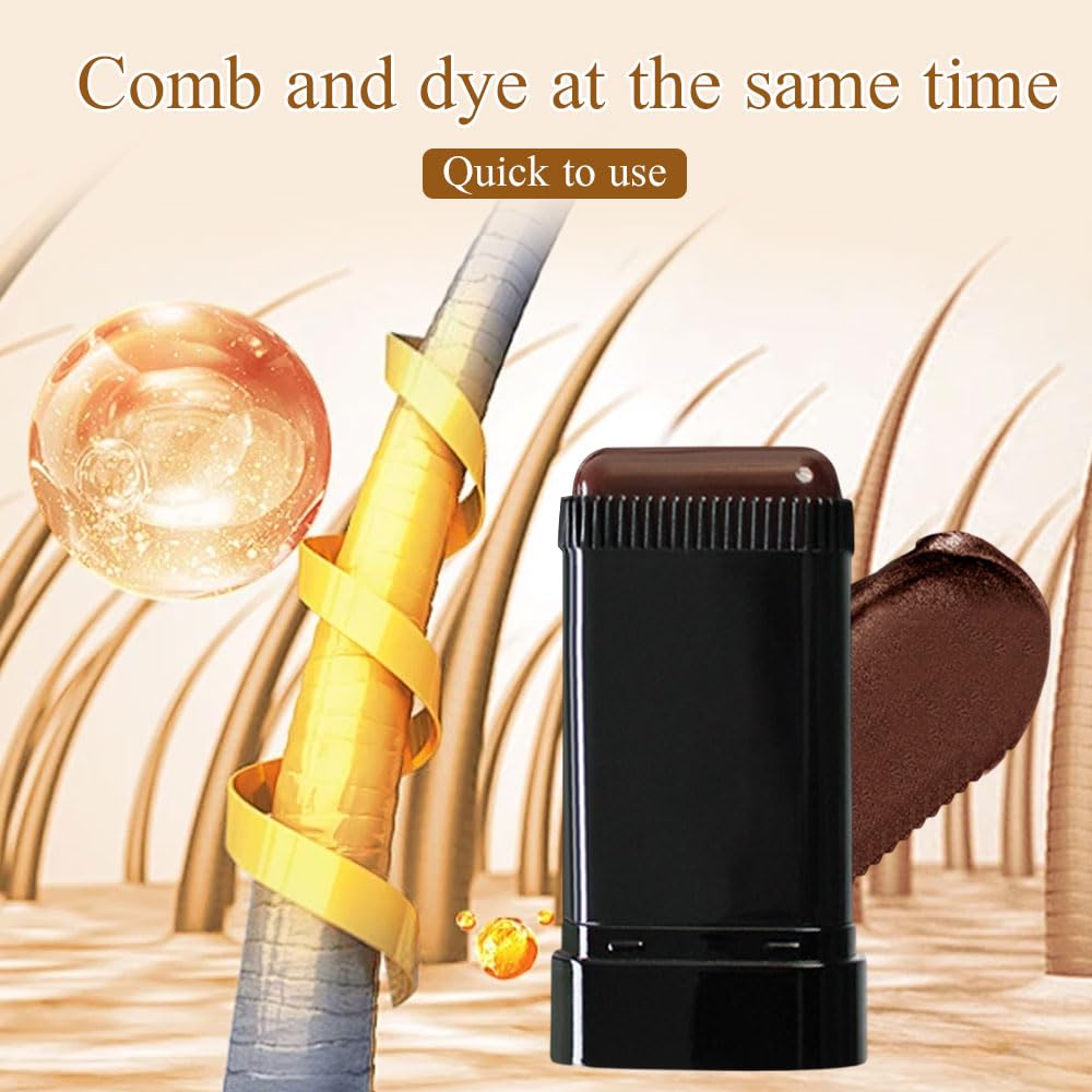 🔥👍🏻Portable Hair Dye Comb for Gray Hair Coverage