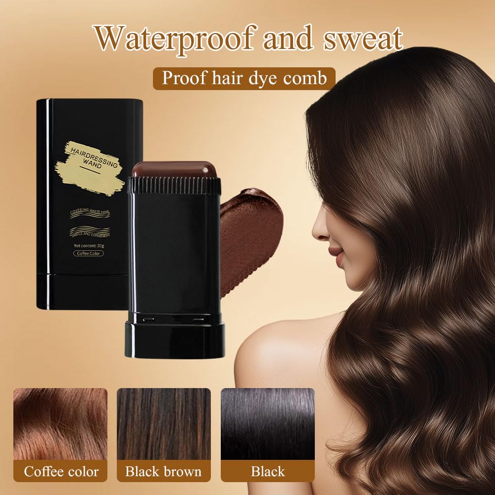 🔥👍🏻Portable Hair Dye Comb for Gray Hair Coverage