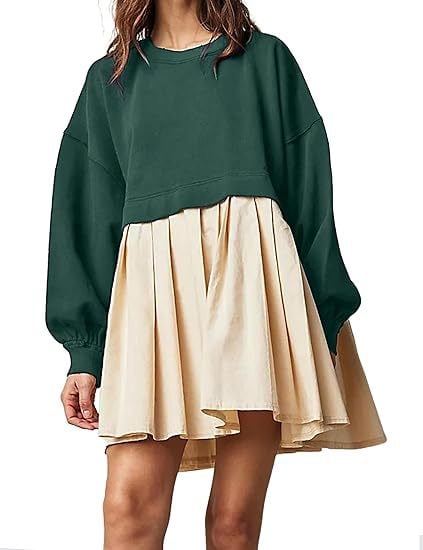 Women's Oversized Sweatshirt Dress(Buy 2 Free Shipping)