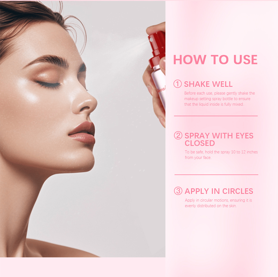 Powder Melt Glass Setting Spray - Hydrating Makeup Setting Spray for Radiant, Glass-Skin Finish