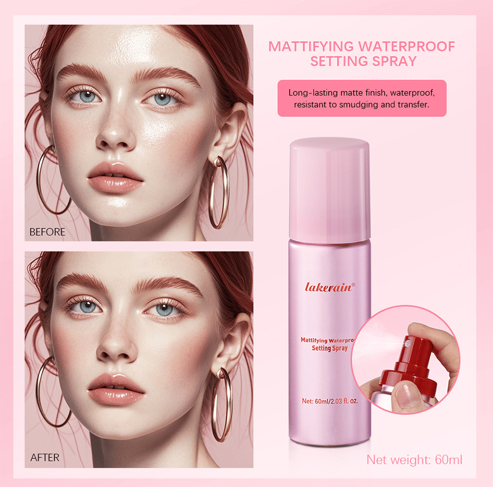 Powder Melt Glass Setting Spray - Hydrating Makeup Setting Spray for Radiant, Glass-Skin Finish