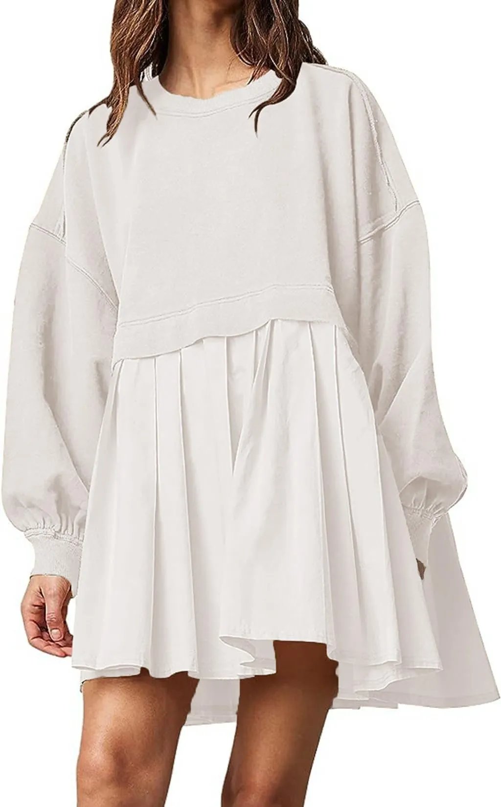 Women's Oversized Sweatshirt Dress(Buy 2 Free Shipping)