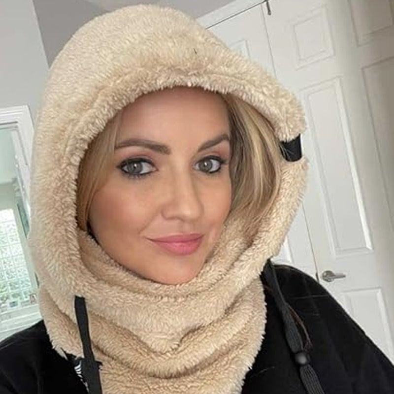 🖤Black Friday Sale 49% OFF - Women's Hood Ski Mask In Autumn And Winter