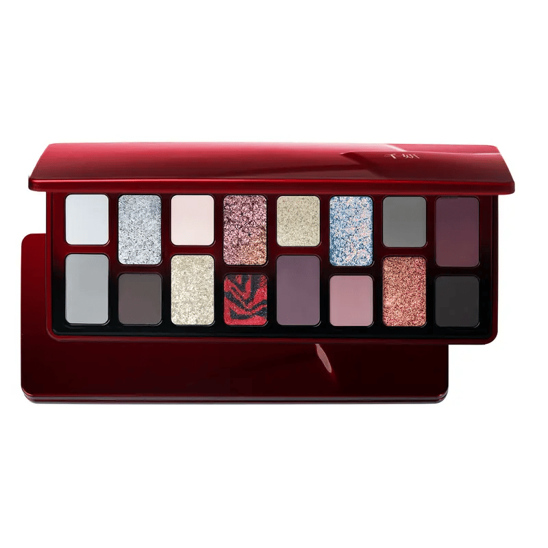 🌟Long-lasting makeup that won't fade--CHEERYEP 16-Color Eye Shadow Palette Duo Chrome Effect 💕
