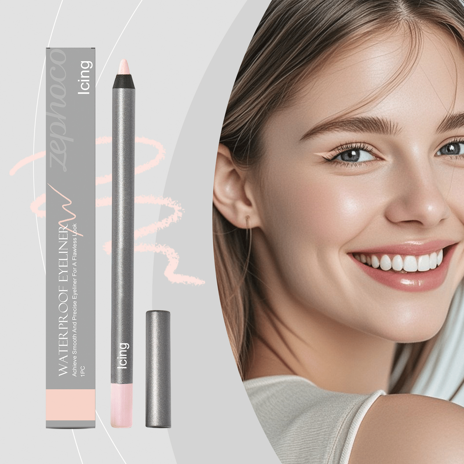 🌟 [24H Lock]1440-Minute Smudge-Proof Eyeliner| Precision Define, All-Day Stay, Transfer-Resistant Makeup Duo 🌟