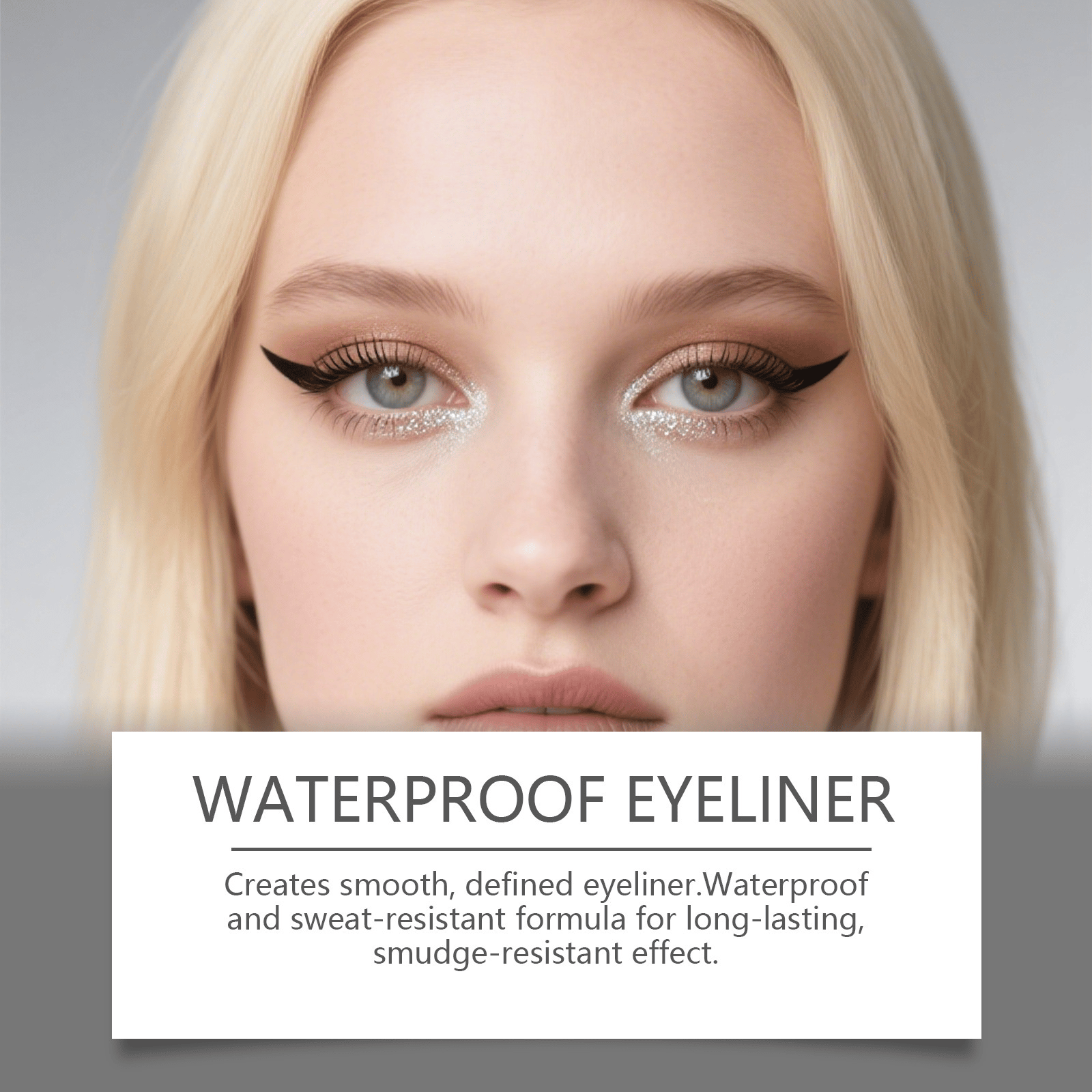 🌟 [24H Lock]1440-Minute Smudge-Proof Eyeliner| Precision Define, All-Day Stay, Transfer-Resistant Makeup Duo 🌟