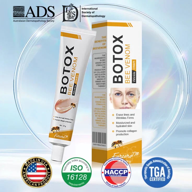 ✨ Smooth Wrinkles Without Botox – 49% OFF – 🌿 Bee Venom Wrinkle Removal Cream – Lift, Firm & Rejuvenate 💖