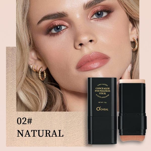 💥Dual-Ended Eraser Foundation Stick: Conceal & Highlight