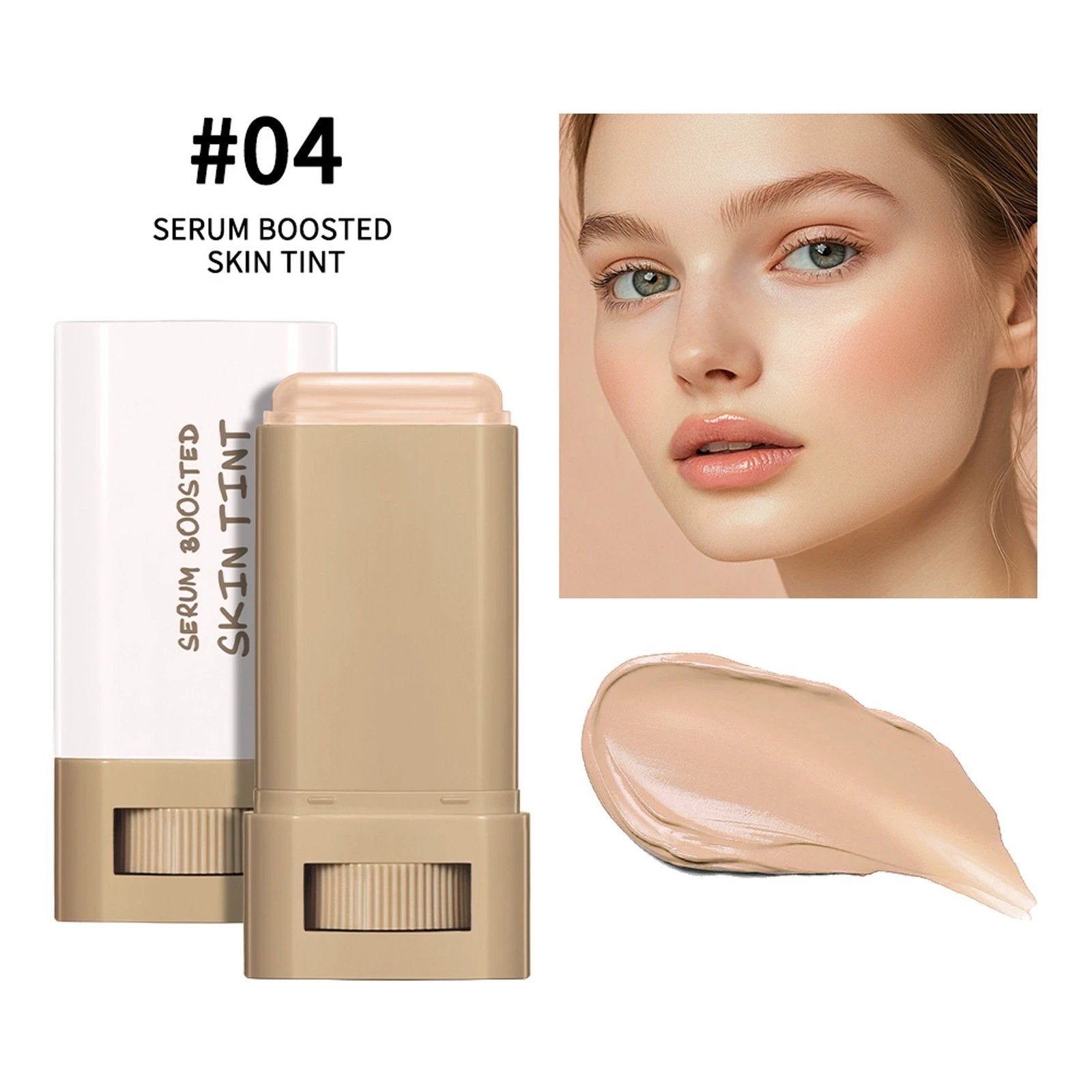 🎁2025 New Hot Sale 49% OFF -🔥Foundation Stick Beauty Balm Serum Boosted Skin Tint