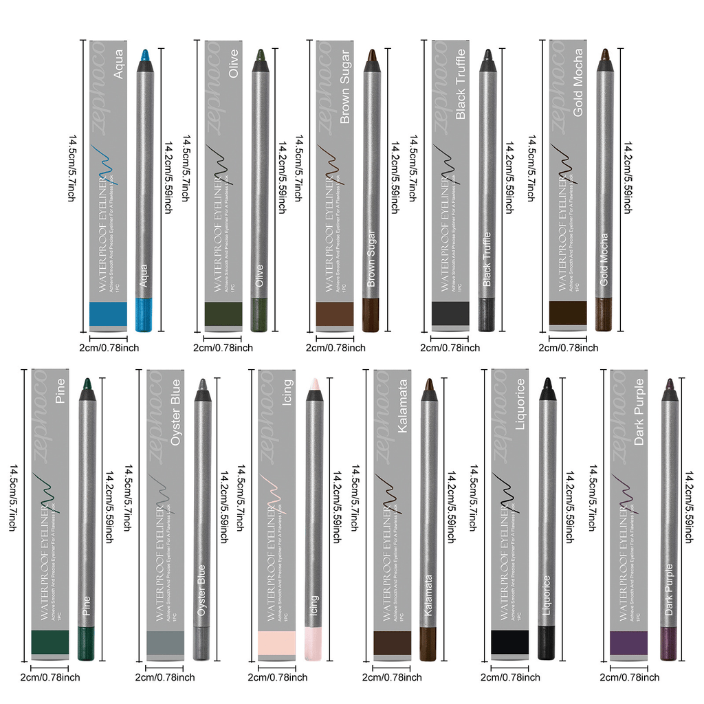 🌟 [24H Lock]1440-Minute Smudge-Proof Eyeliner| Precision Define, All-Day Stay, Transfer-Resistant Makeup Duo 🌟