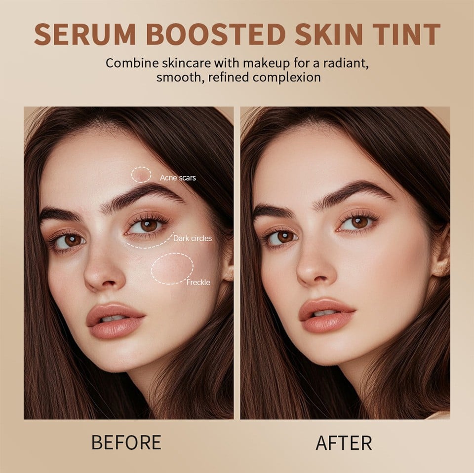 🎁2025 New Hot Sale 49% OFF -🔥Foundation Stick Beauty Balm Serum Boosted Skin Tint