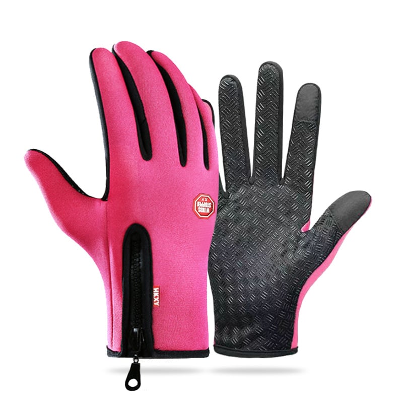 Winter Men's & Women's Touchscreen Waterproof Windproof Cycling Gloves