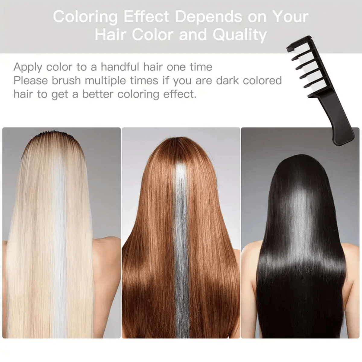 😍Last Day Promotion 49% OFF - Hair Dye Comb🌈10 PCS