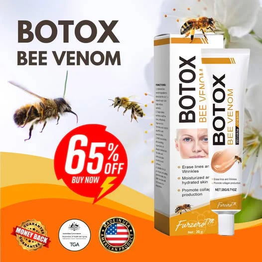 ✨ Smooth Wrinkles Without Botox – 49% OFF – 🌿 Bee Venom Wrinkle Removal Cream – Lift, Firm & Rejuvenate 💖