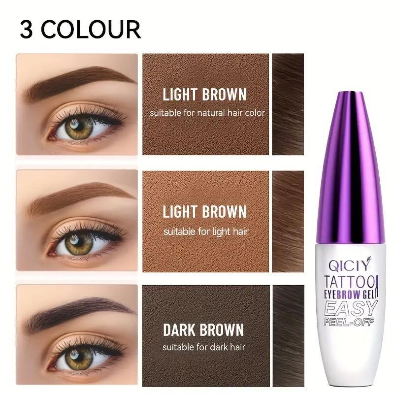 🌟 Achieve Bold, Defined Brows - 49% OFF - ✨Easy Peel-Off Eyebrow Gel- Waterproof & Sweatproof