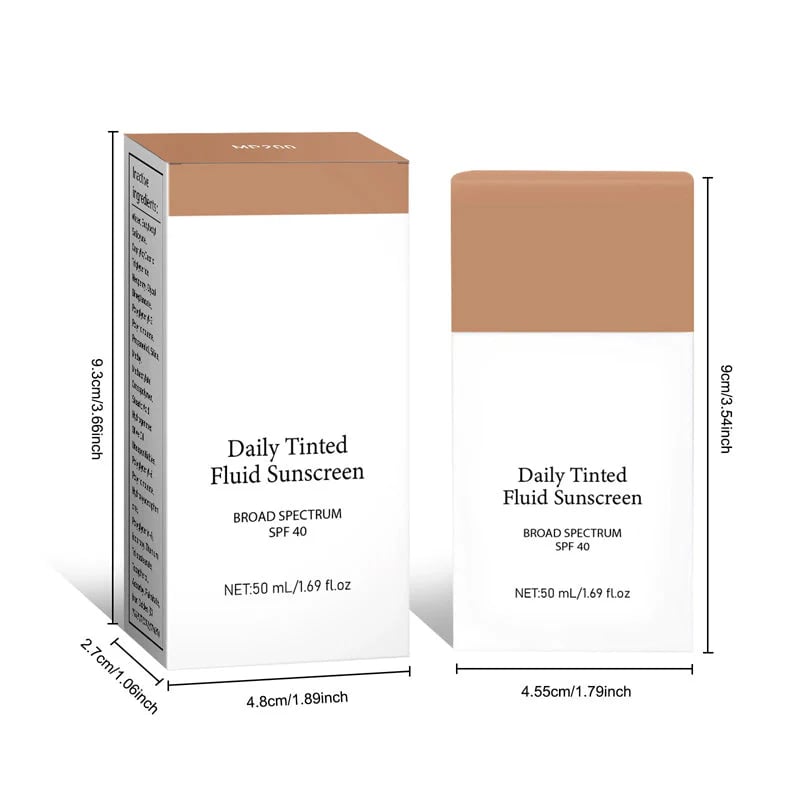 ⏰ Last Chance Deal! 🔥 49% OFF – Daily Tinted Fluid Sunscreen SPF Protection